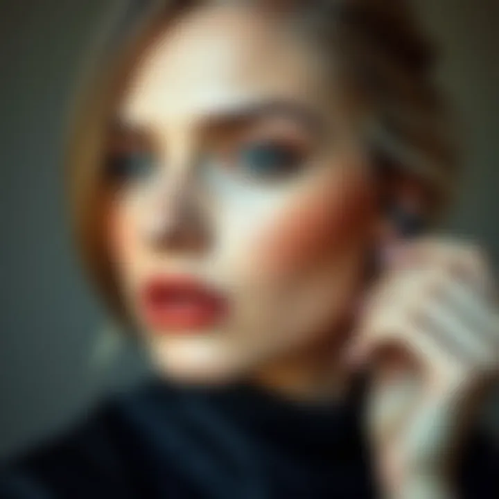 Creative makeup looks suitable for the young demographic