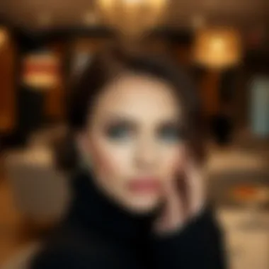 Subtle and sophisticated makeup for special occasions