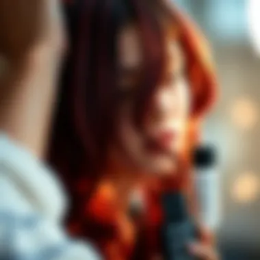 Aftercare products for colored hair