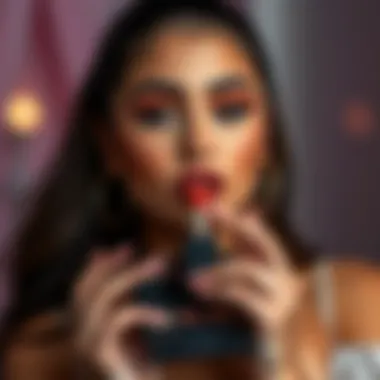 Creative Packaging of Ariana Grande's Makeup Line Creative packaging design of Ariana's makeup line