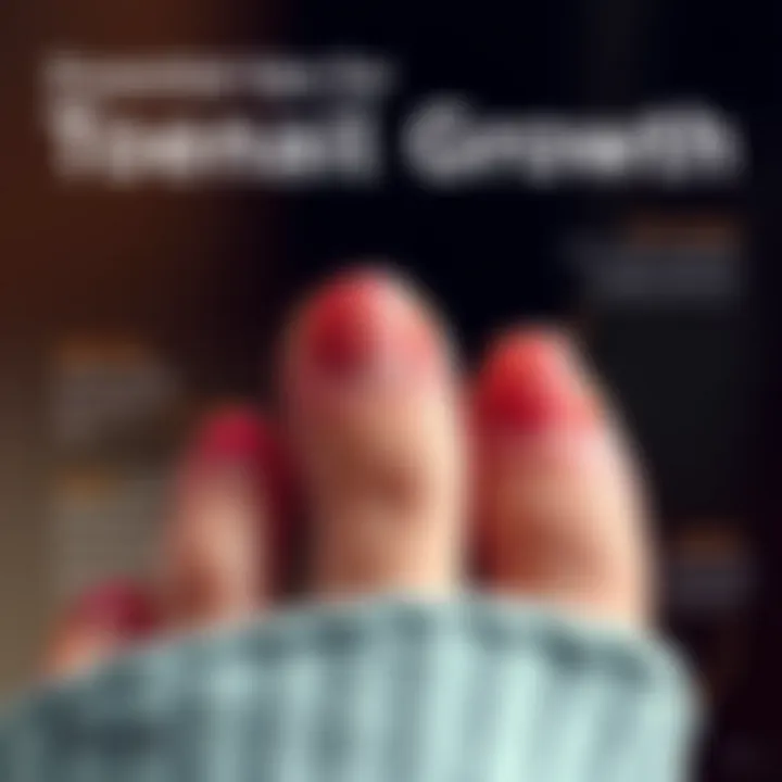 Essential Tips for Toenail Growth An infographic highlighting essential tips for toenail care and growth.