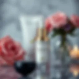 Collagen product bottle with elegant design