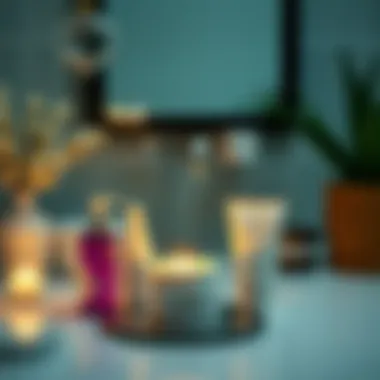 A serene skincare routine setting featuring Boost Flex