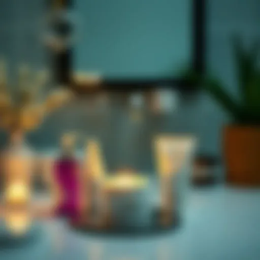 A serene skincare routine setting featuring Boost Flex