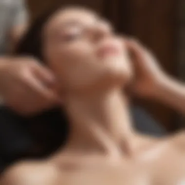 Relaxation techniques for neck massage
