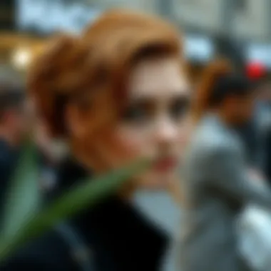 Celebrity Inspirations: Copper Hairstyles A collage of celebrities sporting stunning copper hairstyles