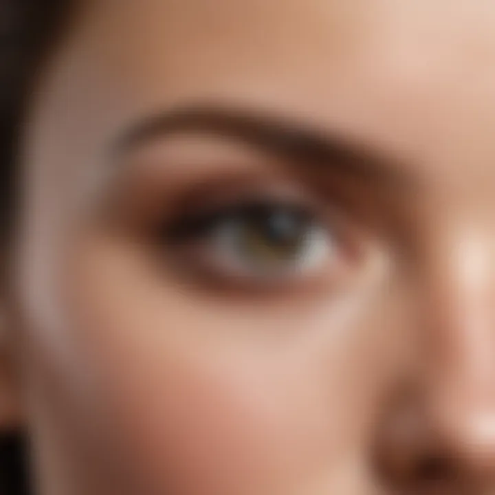 Cultural representations of beauty standards involving eye size