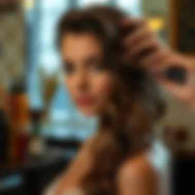 Different hair types and styling methods