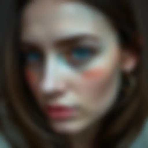 Dark circles under the eyes highlighting various causes