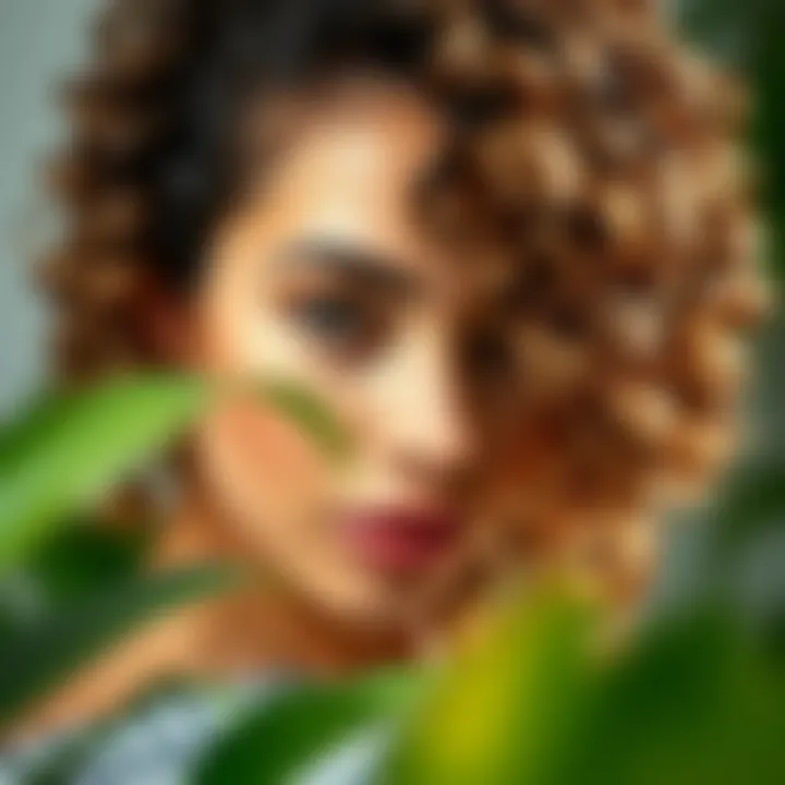 Different types of hair foams for curls
