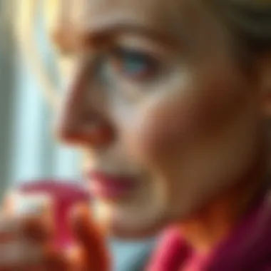 A visual representation of environmental effects on the aging process