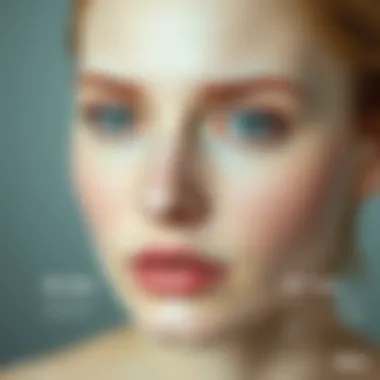 Understanding Skin Types for Optimal Care An infographic illustrating skin types and suitable products