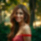 A rich chestnut hair color suitable for medium skin tones