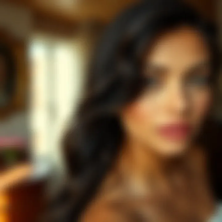 Harmonious Color Combinations Color palette illustrating harmonious tones for black hair with brown skin