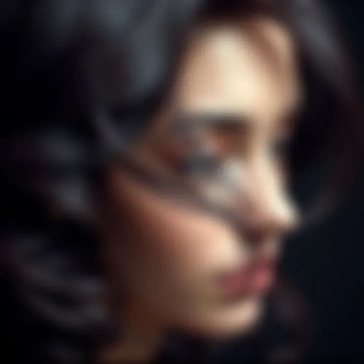 Analysis of hair structure for dye retention