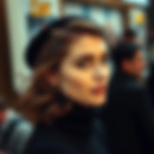 Elegant hairstyle for oval face shape