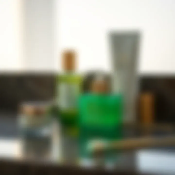 Hande Erçel's Essential Skincare Close-up of skincare products used by Hande Erçel