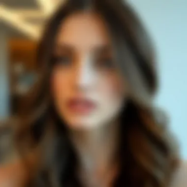 Long layered haircut for a modern look