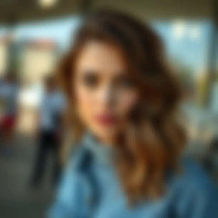 Casual Thick Wavy Style Casual thick wavy hairstyle for everyday wear