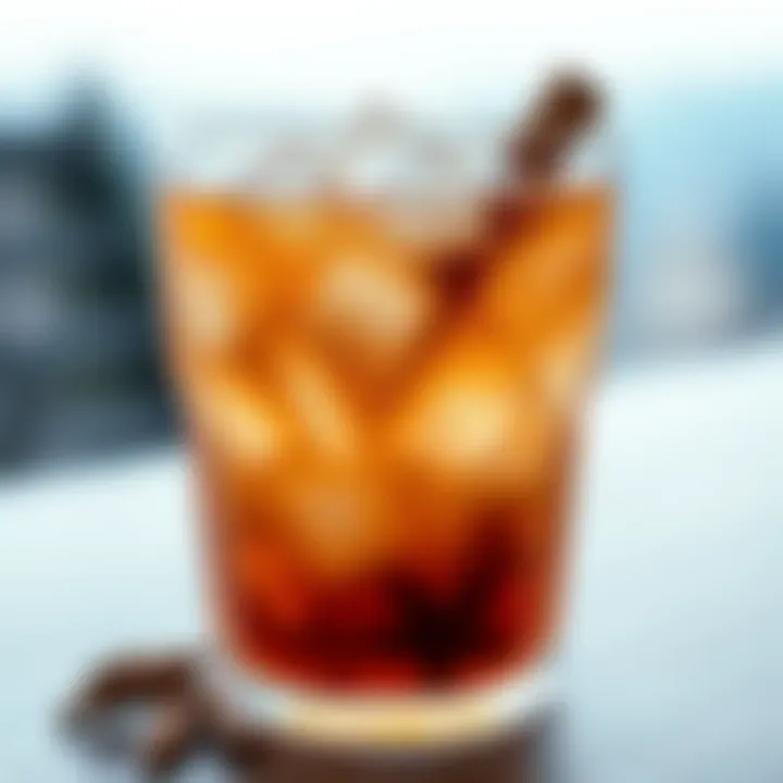 Spiced Iced Beverage for Calorie Burning Iced drink with spices