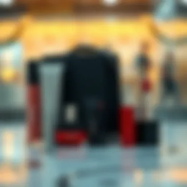 Beauty products on sale