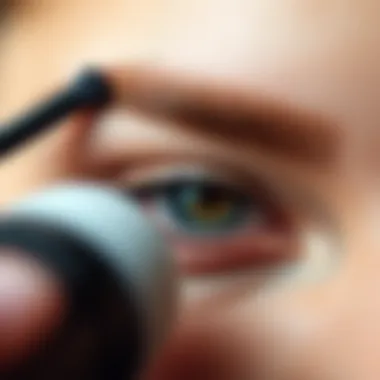 A beautifully groomed eyebrow showcasing the final result