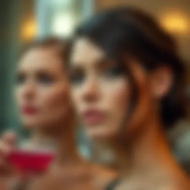 Different face shapes styled with suitable layered cuts