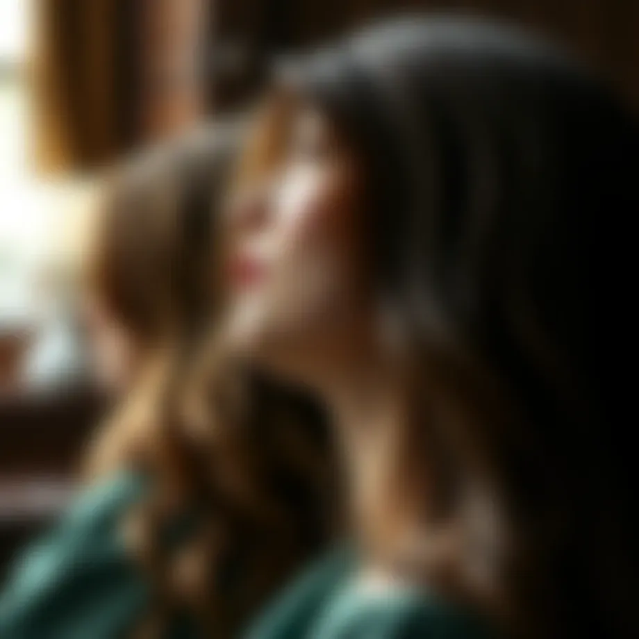 Historical keratin hair treatment showcasing early methods