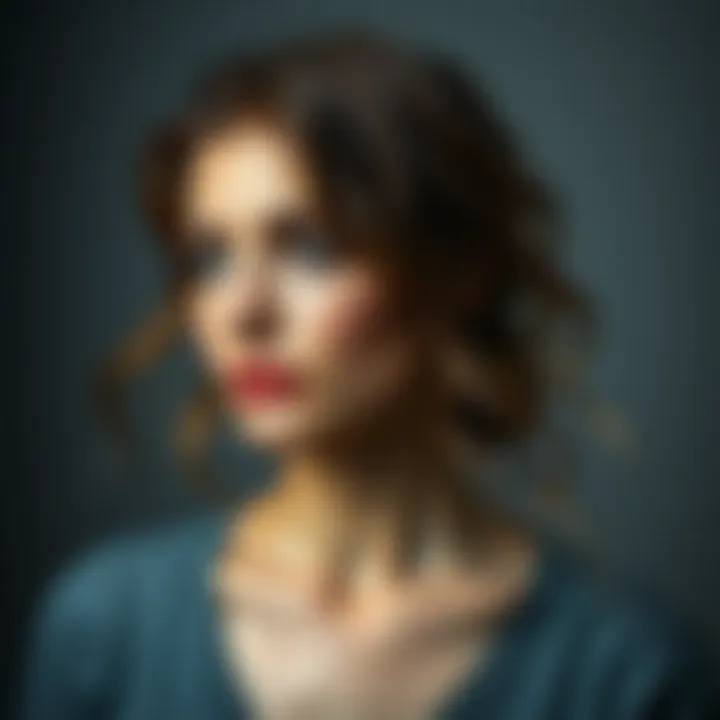 Results of clay treatment on hair