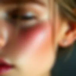 Vibrant skin texture reflecting collagen benefits