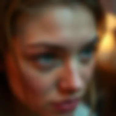 Illustration of lifestyle impacts on under-eye circles