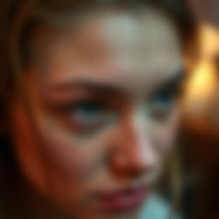 Illustration of lifestyle impacts on under-eye circles