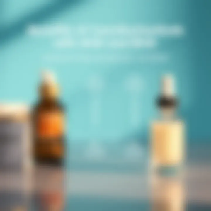 Chart depicting the benefits of combining niacinamide with AHA and BHA