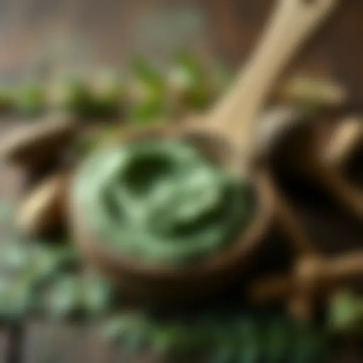 Nutritional components of green clay