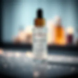 Illustration of Peptaronik serum bottle with a dropper
