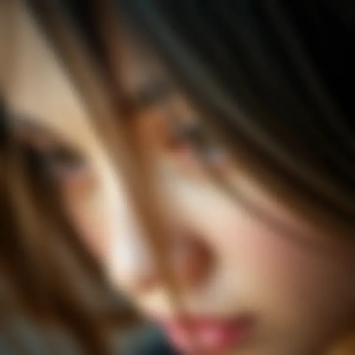 Understanding Dry Hair Tips Dried hair tips with visible split ends