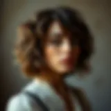 Textured hair showcasing styling difficulties