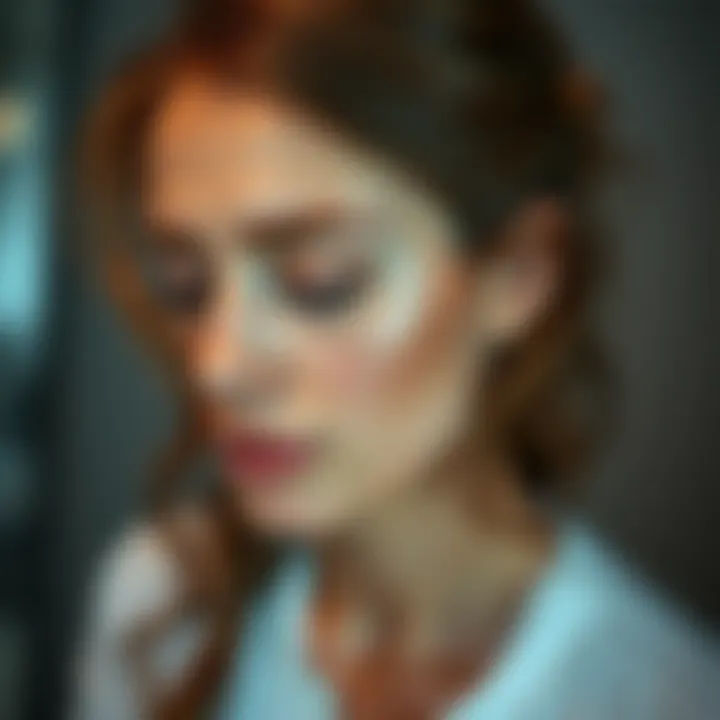 Visual representation of treatment options for psoriasis-related hair issues