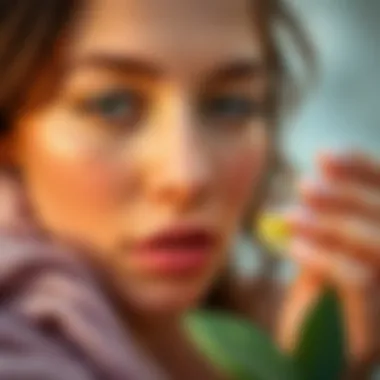 Selecting oils based on skin type