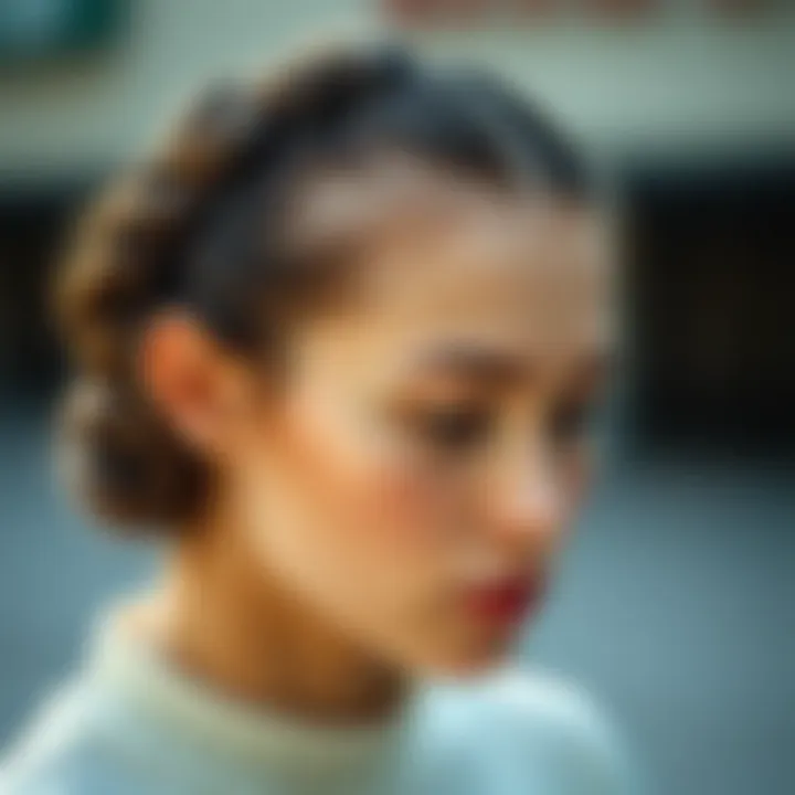 Textured short braid design