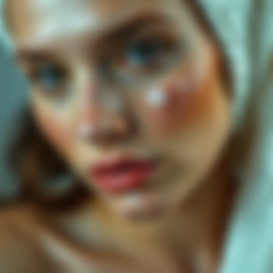 Skincare routine for acne prevention