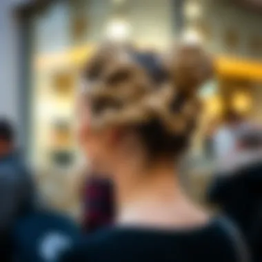 Chic Braided Bun for a Unique Look Chic braided bun for a unique flair