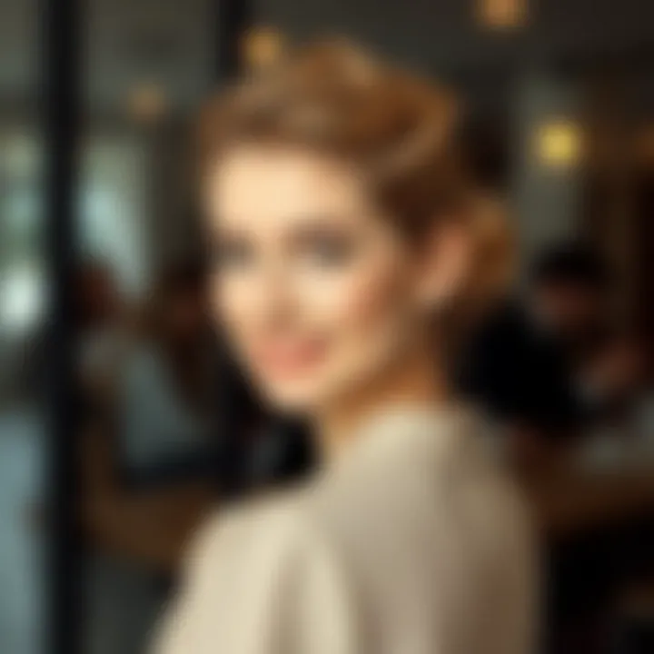 Classic Twist Bun for Timeless Elegance Classic twist bun embodying timeless elegance