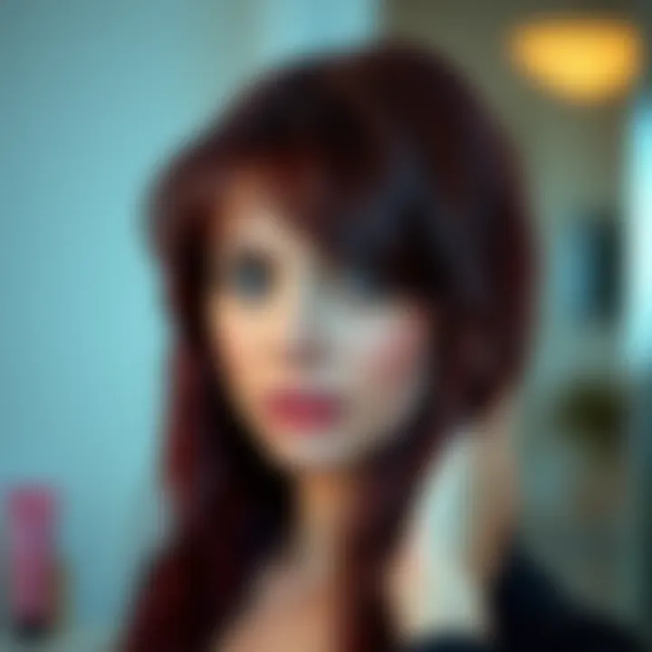 Expert application techniques for modern hair coloring