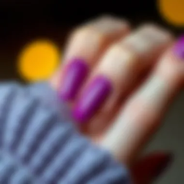 Trendy nail colors reflecting current fashion