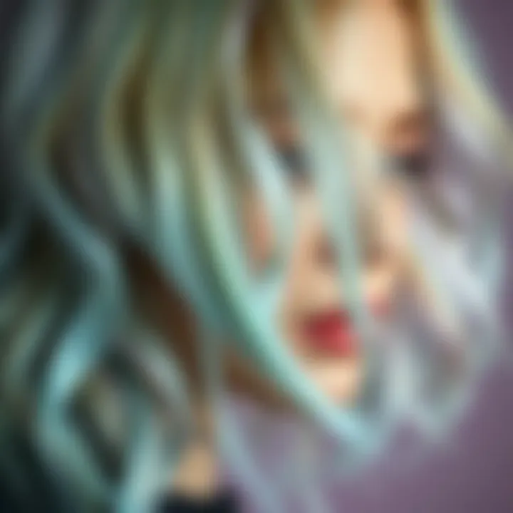 A vibrant pastel hair color palette tailored for wheat-toned skin, illustrating modern trends.