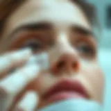 Soothing treatment for eyelash recovery