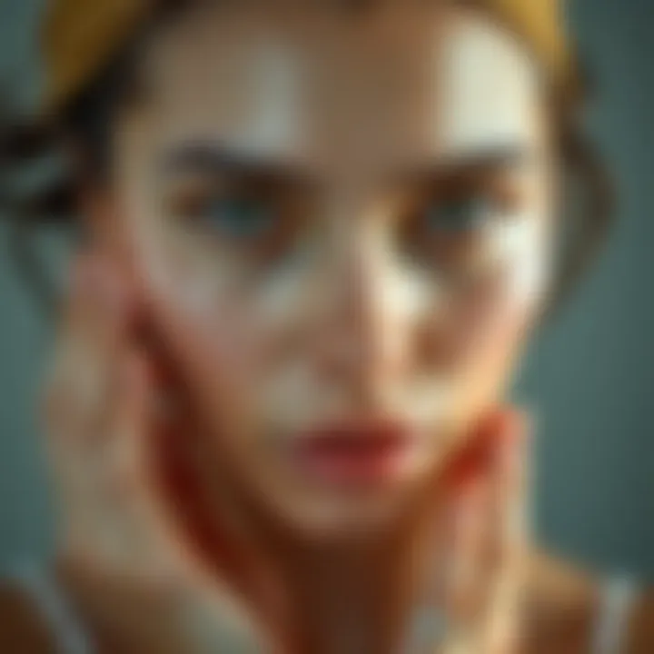 Key Factors Influencing Skin Oil Production Illustration of factors affecting skin oil production