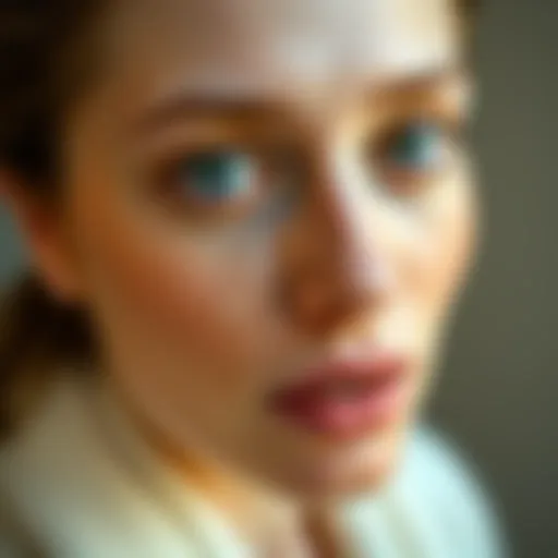 Illustration depicting the causes of facial oiliness