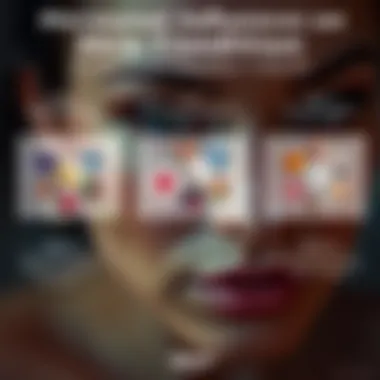 Infographic on hormonal influences affecting skin condition